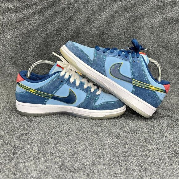 Nike SB Dunk Low Why So Sad? Shoes Men\'s 6‎ Blue Athletic Retro Skate Sneakers main image 8